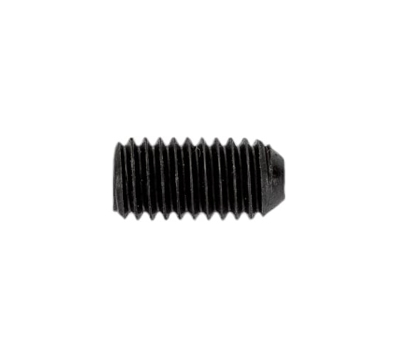 Установочный винт ЦКИ DIN 916, М6x12 45H, окс., HEX3, 80 шт. 8424