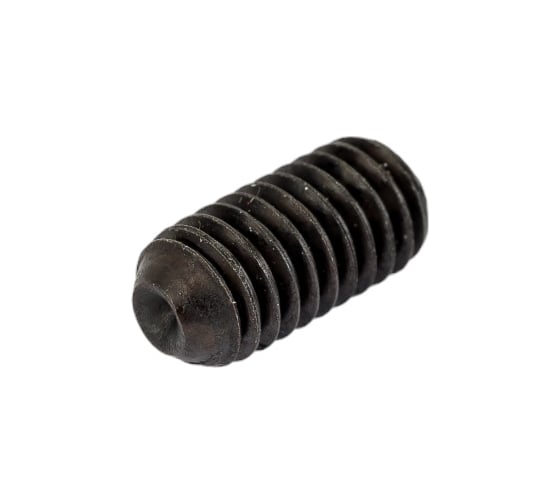 Установочный винт ЦКИ DIN 916, М6x12 45H, окс., HEX3, 80 шт. 8424