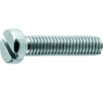 Винт ЦКИ DIN 84, М8x10, цинк, SL12x2, аналог ГОСТ 1491-80, 50 шт. 24124