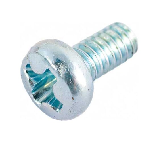 Винт ЦКИ DIN 7985, М2x4, цинк, Ph1 500 шт. 19835