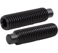 Установочный винт ЦКИ DIN 915, М6x14 45Н, окс., HEX3, 50 шт. 23097