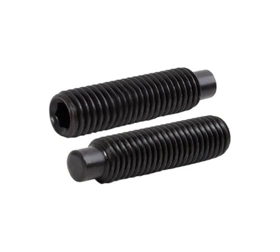 Установочный винт ЦКИ DIN 915, М6x14 45Н, окс., HEX3, 50 шт. 23097 1