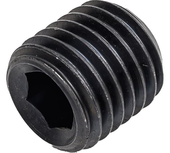 Установочный винт ЦКИ DIN 913, М16x16 45Н, окс., HEX8, 10 шт. 50484