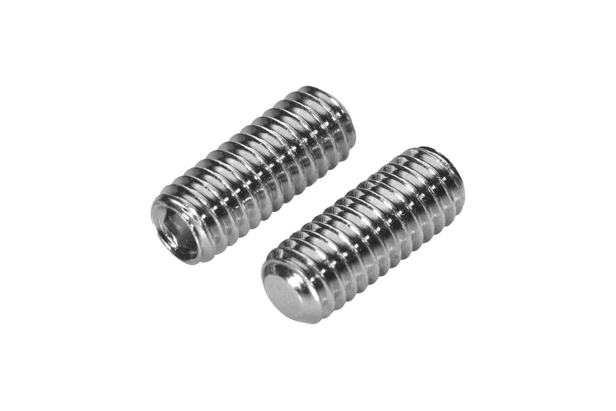 Установочный винт ЦКИ DIN 913, М4x12 45H, цинк, HEX2, 100 шт. 51256 ...