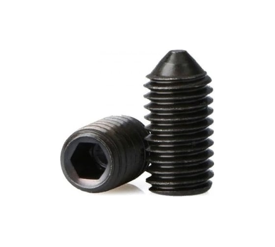 Установочный винт ЦКИ DIN 914, М10x45 45H, окс., HEX5, 5 шт. 46629