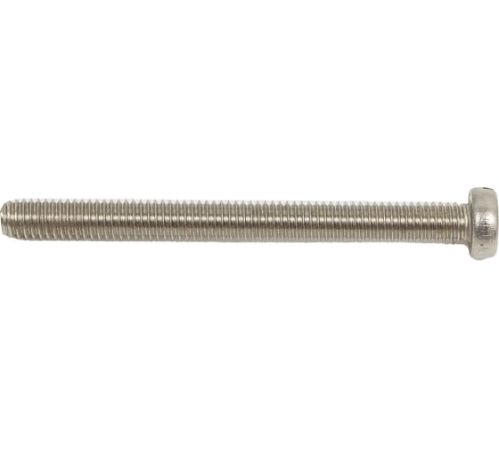 Винт ЦКИ DIN 84, М4x45, A2, SL6.5x1.2, 200 шт. 12321 1