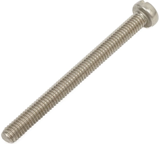 Винт ЦКИ DIN 84, М4x45, A2, SL6.5x1.2, 200 шт. 12321