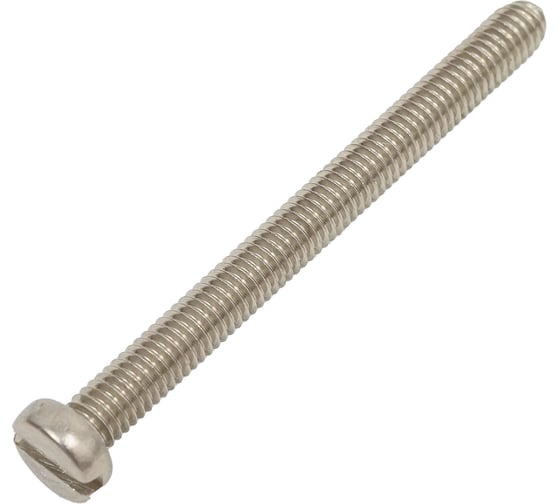 Винт ЦКИ DIN 84, М4x45, A2, SL6.5x1.2, 200 шт. 12321