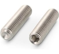 Установочный винт ЦКИ DIN 916, М8x12, A2, HEX4, 50 шт. 29330