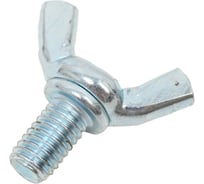 Винт-барашек ЦКИ М6x10 DIN316 Ц 20 шт. 28145