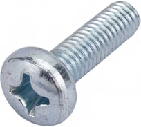 Винт КРЕП-КОМП полуцилиндрическая головка цинк DIN7985 6х 20 350шт вц620ф