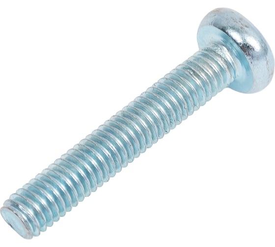 Винт КРЕП-КОМП полуцилиндрическая головка цинк DIN7985 6х35 260шт вц635ф 1