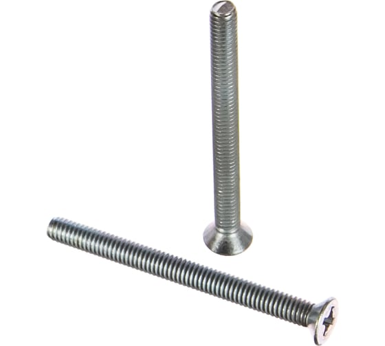 Потайной винт КРЕП-КОМП цинк DIN965 4х45 300шт вп445ф 1