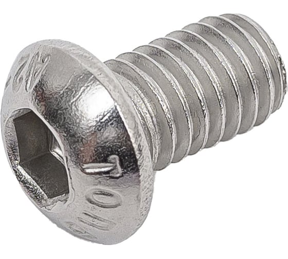 Винт ЦКИ ISO7380 М6x10 A2 50 шт. 20401