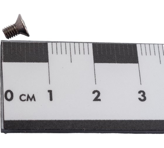 Винт ЦКИ DIN965 М3x5 нерж. A2 200 шт. 23625