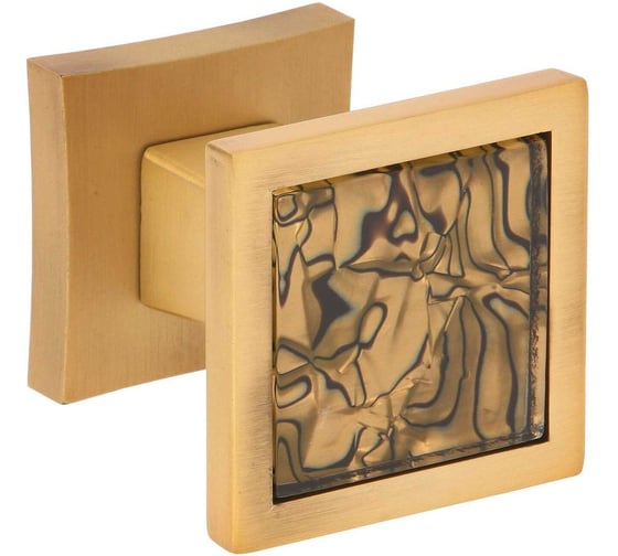 Ручки дверные Левша ORO TIGER 250K-13E на розетке Q50 медь античная, коричн.тигр У2-1569.СМ 1