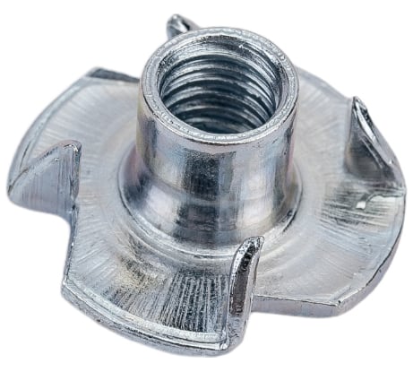 Крыльчатая врезная гайка КРЕП-КОМП DIN1624 м6х9 400шт гкв6ф