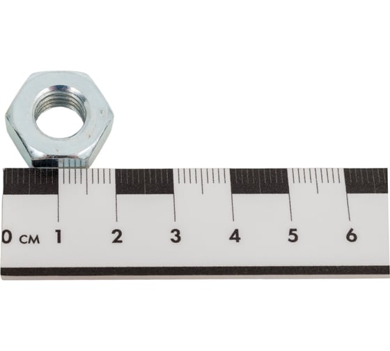 Шестигранная оцинкованная гайка INTERFIX М10, DIN 934, 5 кг 13181