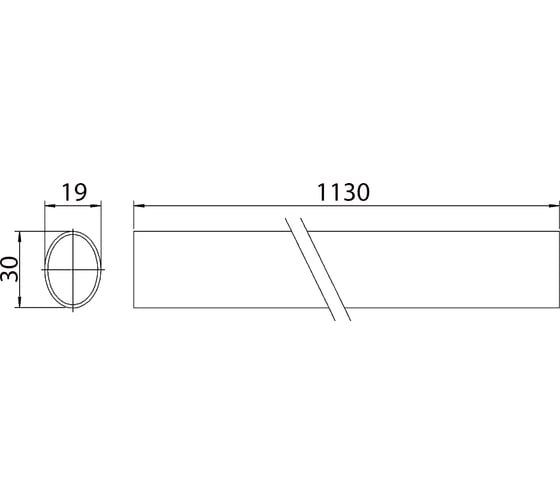 Балка для механизма Doorlock PD800FR-BAR, серебристая, 1130 мм 75422