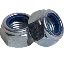 Гайка с контрящим кольцом КРЕП-КОМП DIN985 м14 100шт гс14ф