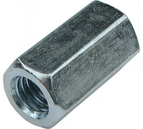 Удлиняющая гайка КРЕП-КОМП цинк DIN6334 м12х36 50шт гу12ф