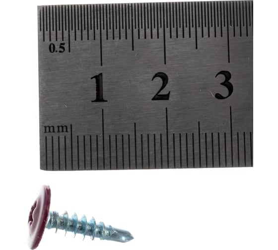 Саморез ПШC КРЕП-КОМП сверло 4,2х16 RAL3005 1000шт пшс163005