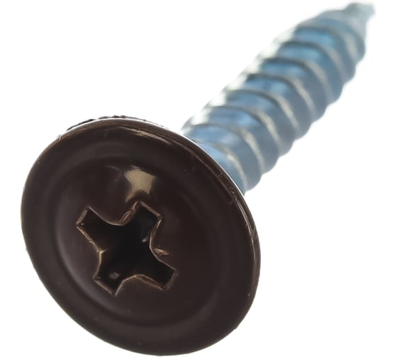 Саморез ПШО КРЕП-КОМП острый 4,2х25 RAL8017 500шт пшо258017 1