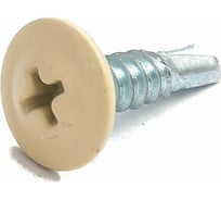 Саморез ПШC КРЕП-КОМП сверло 4,2х16 RAL1014 1000шт пшс161014