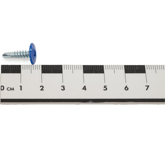 Саморез ПШC КРЕП-КОМП сверло 4,2х16 RAL5005 1000шт пшс165005