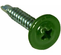 Саморез ПШC КРЕП-КОМП сверло 4,2х16 RAL6002 1000шт пшс166002