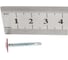 Саморез ПШC КРЕП-КОМП сверло 4,2х25 RAL3005 500шт пшс253005 3