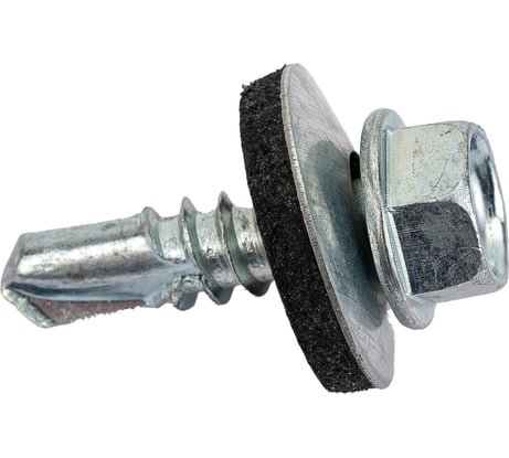 Кровельный саморез МЕТАЛЛСЕРВИС 5,5x19 цинк, по металлу, 150 шт. 1242745