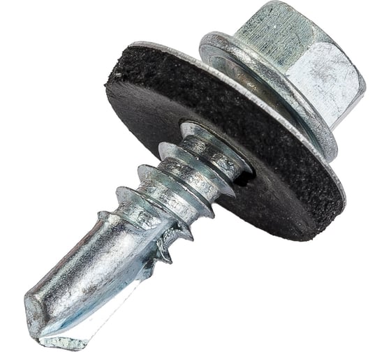 Кровельный саморез МЕТАЛЛСЕРВИС 5,5x19 цинк, по металлу, 150 шт. 1242745