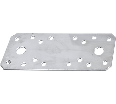 Крепежная пластина ALBERTS нерж. сталь, 133x55x2 мм 361013