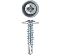 Саморез Tech-Krep ШСММ с прессшайбой, сверло, 4.2x19 мм, 8000 шт. 125262