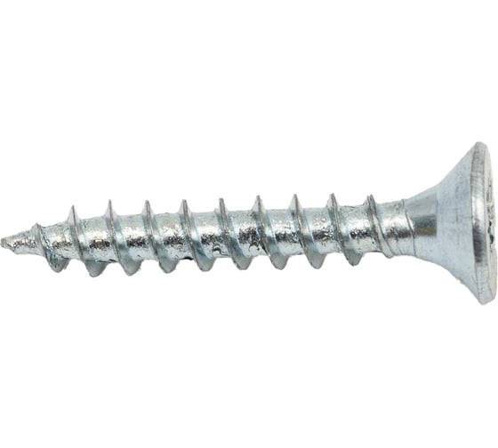 Саморез КРЕП-КОМП белый цинк POZY 4х25 1500шт бд425ф