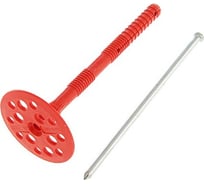 Дюбель для теплоизоляции Tech-Krep с металлическим гвоздём, 10x140 мм, 250 шт. 150052