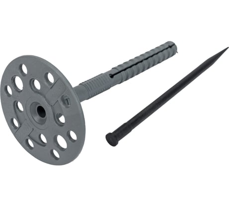 Дюбель для теплоизоляции Tech-Krep с пластмассовым гвоздём, 10x120 мм, 30 шт. 154278