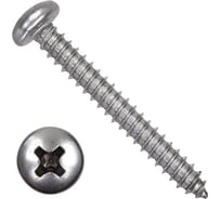Саморез ЦКИ DIN 7981 2.2x19, остроконечный, А2, Ph1, 200 шт. 57847