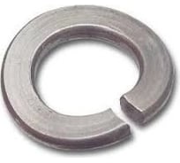 Пружинная шайба ЦКИ DIN 128A М2.5, разрезная изогнутая, A1, 250 шт. 54136