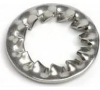 Стопорная шайба ЦКИ DIN6798 J М10 зубчатая A2 200 шт. 46491