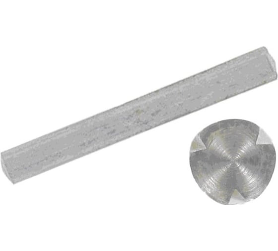 Конический штифт ЦКИ DIN1471 6x40 с насечками Б/П 20 шт. 48295 1