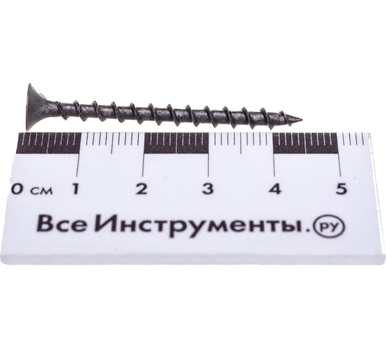 Саморез по дереву КРЕП-КОМП черный 3,5х45 500шт чд45ф