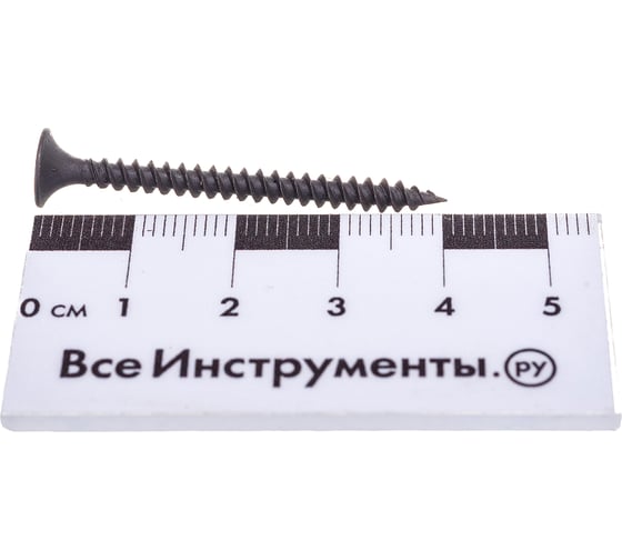 Саморез КРЕП-КОМП черный универсал 3,5х41 500шт чм41ф