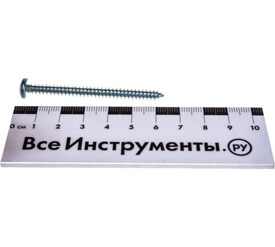 Шуруп с полукруглой головкой КРЕП-КОМП DIN7981 4,8х60 180шт шп4860ф