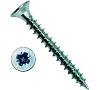 Саморез КРЕП-КОМП белый цинк POZY 4,5х45 6000шт бд4545