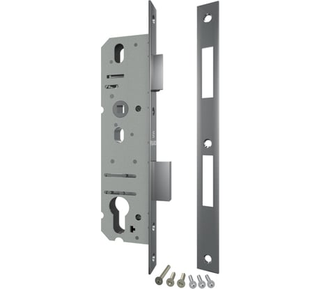 Корпус узкопрофильного замка с защелкой FUARO PROF4924-35/92 CP хром 26429