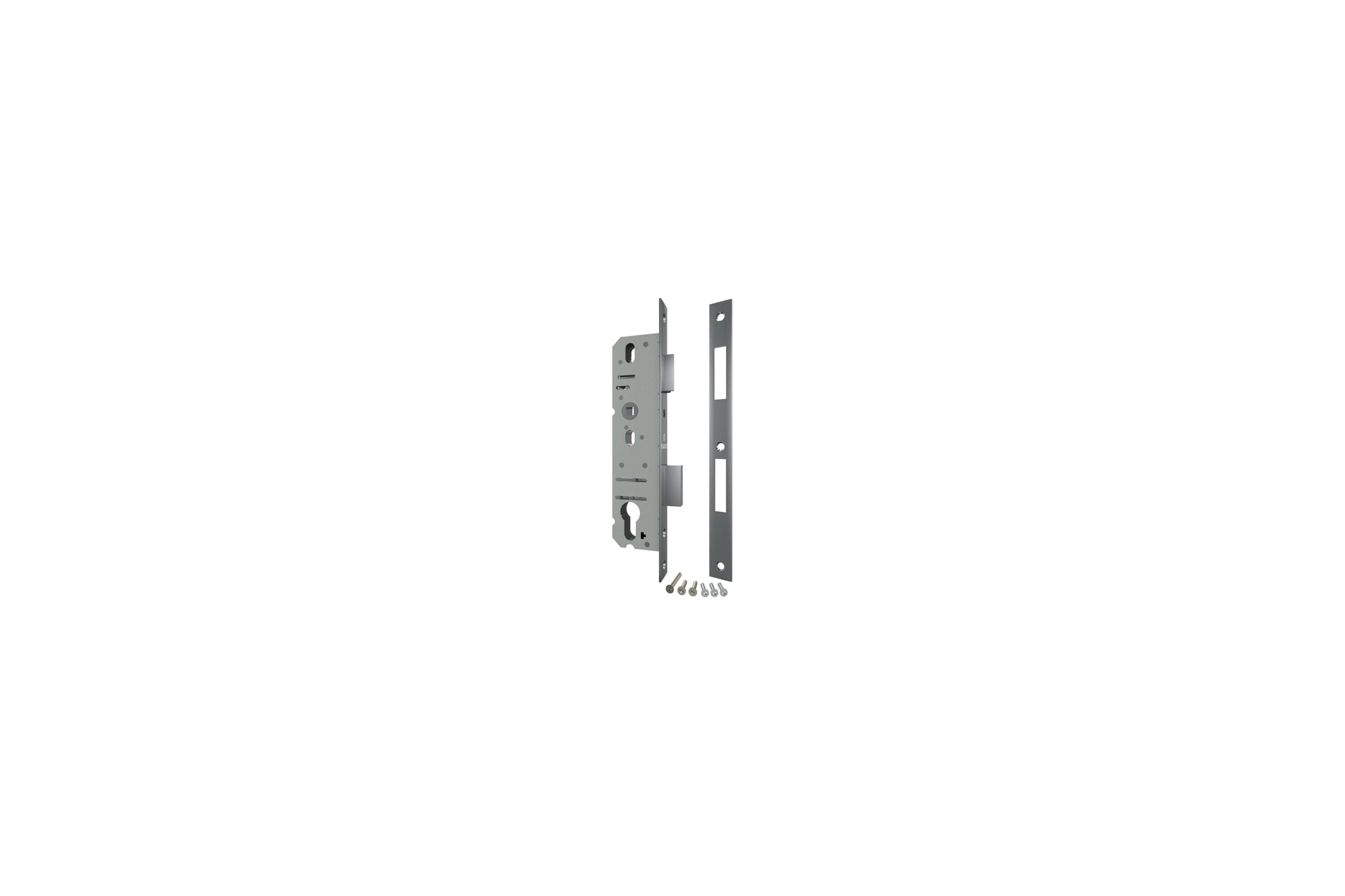 КорпусузкопрофильногозамкасзащелкойFUAROPROF4924-30/92CPхром26427