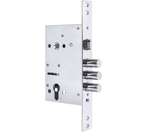 Корпус врезного замка c защёлкой PUNTO MDV30C-816 CP (V30/C) CP хром 45895 1