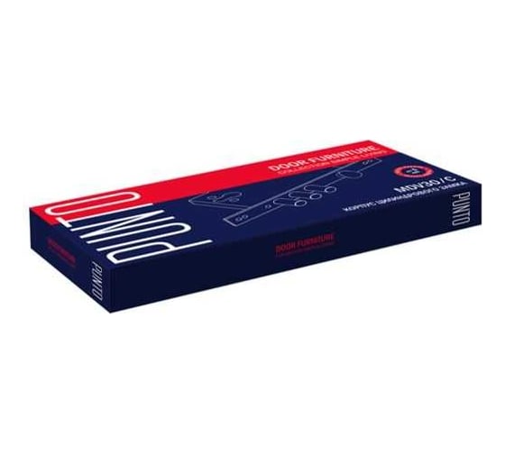 Корпус врезного замка c защёлкой PUNTO MDV30C-816 CP (V30/C) CP хром 45895